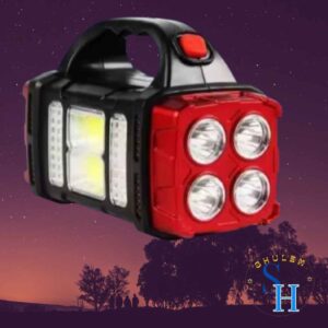 Linterna Multifuncional Recargable Portátil