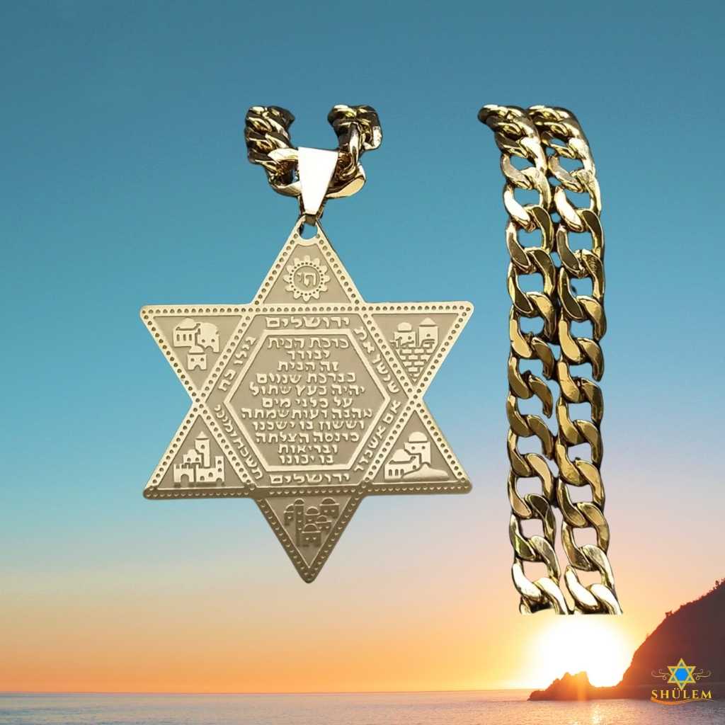 Collar Bendición Sacerdotal Hebreo