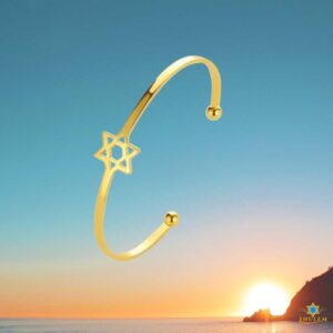 Pulsera Circular Dama Estrella de David