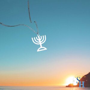 Gargantilla dama de Menorah