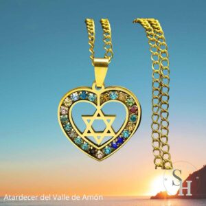 Colgante Premium Collar Ahav Estrella de David
